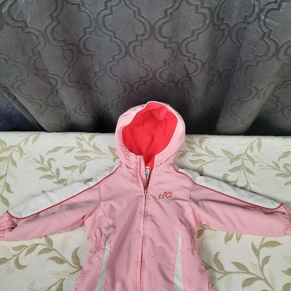 Size 18 Months. Light Pink, with Dark Pink, and white Circo jacket